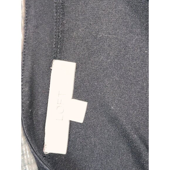 Loft Womens Mixed Media Sweater Blouse Size S Preppy Sloanie Academia - Picture 6 of 11